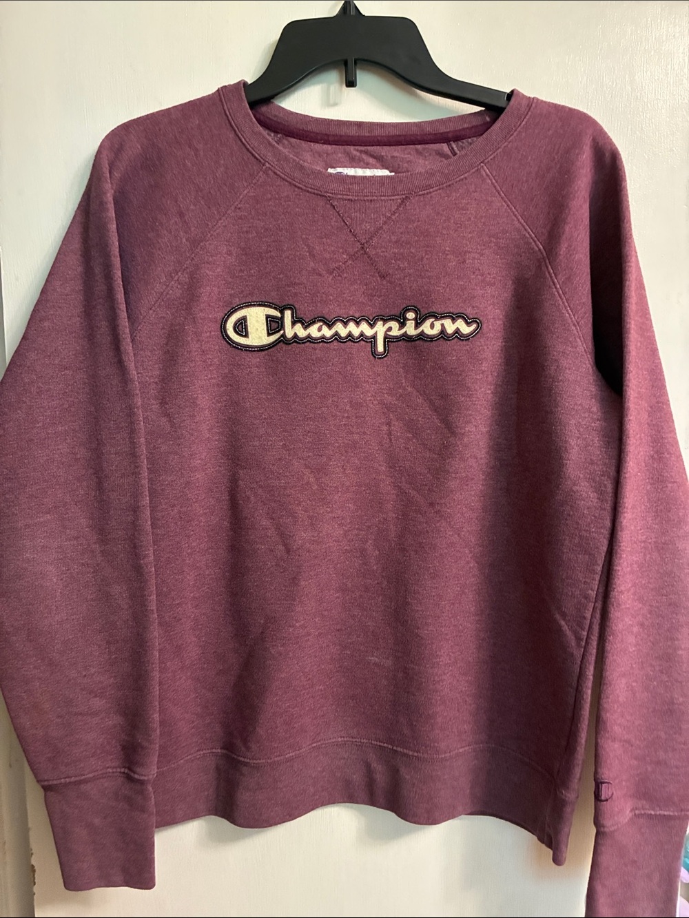 Champion Women's Crewneck Sweatshirt - Plum